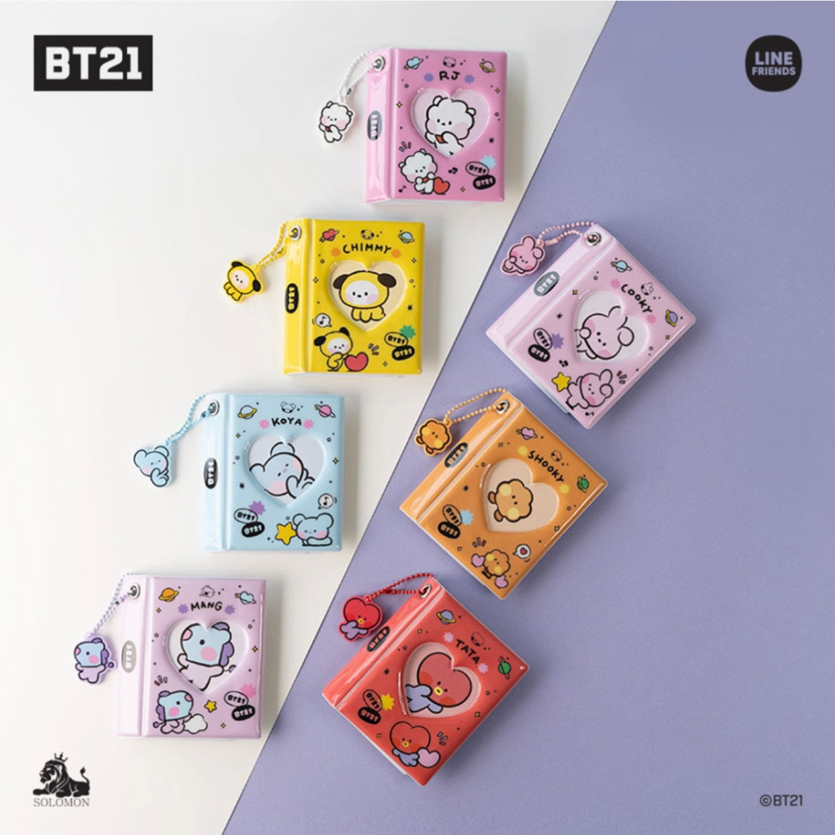 BT21 Minini Photo card Binder Japan Exclusive – SEOUL SUNNY